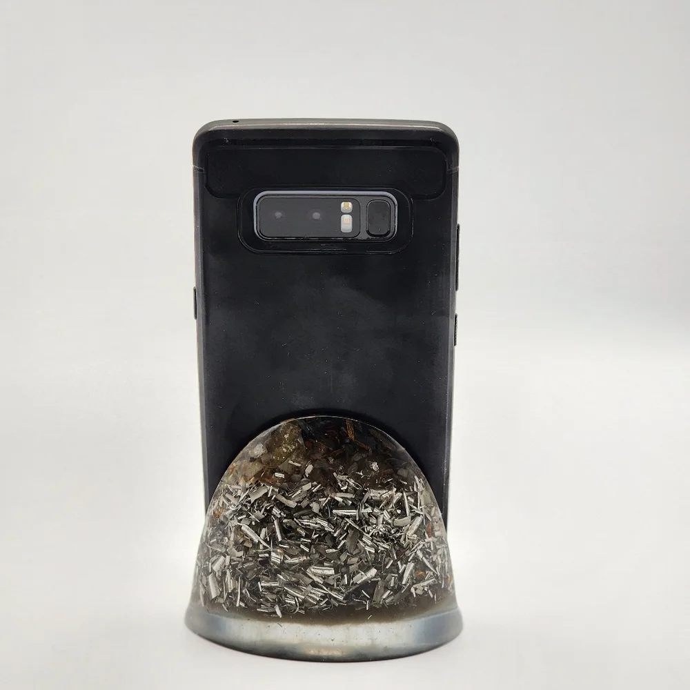 Shield Orgonite Phone Stand, EMF and 5g protection, with healing properties. (1 - Picture 6 of 9